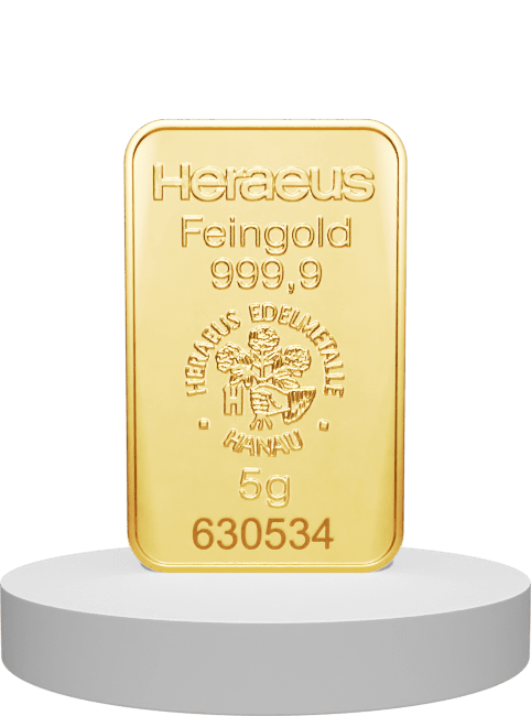 5 Gramm Goldbarren (5,00 Gramm)