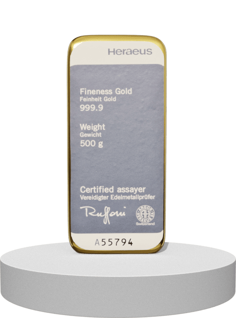 500 Gramm Goldbarren (500,00 Gramm) – Bild 2